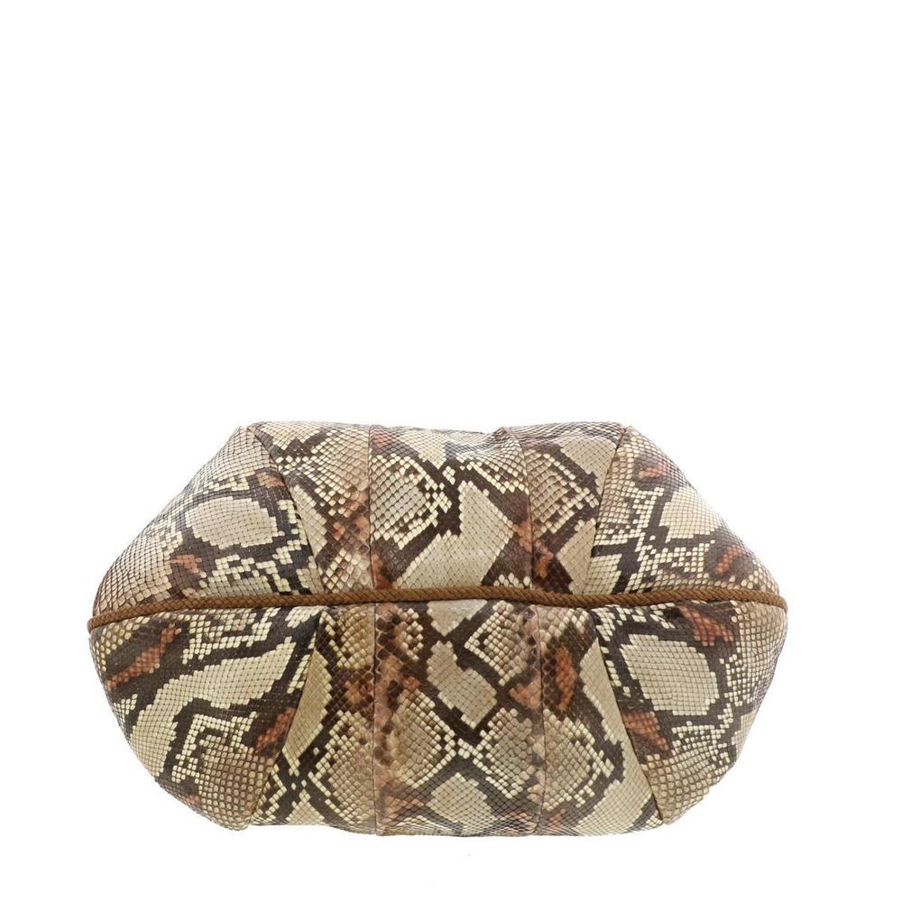 Gucci Incas Marrakech Shoulder Bag Python Brown - image 5